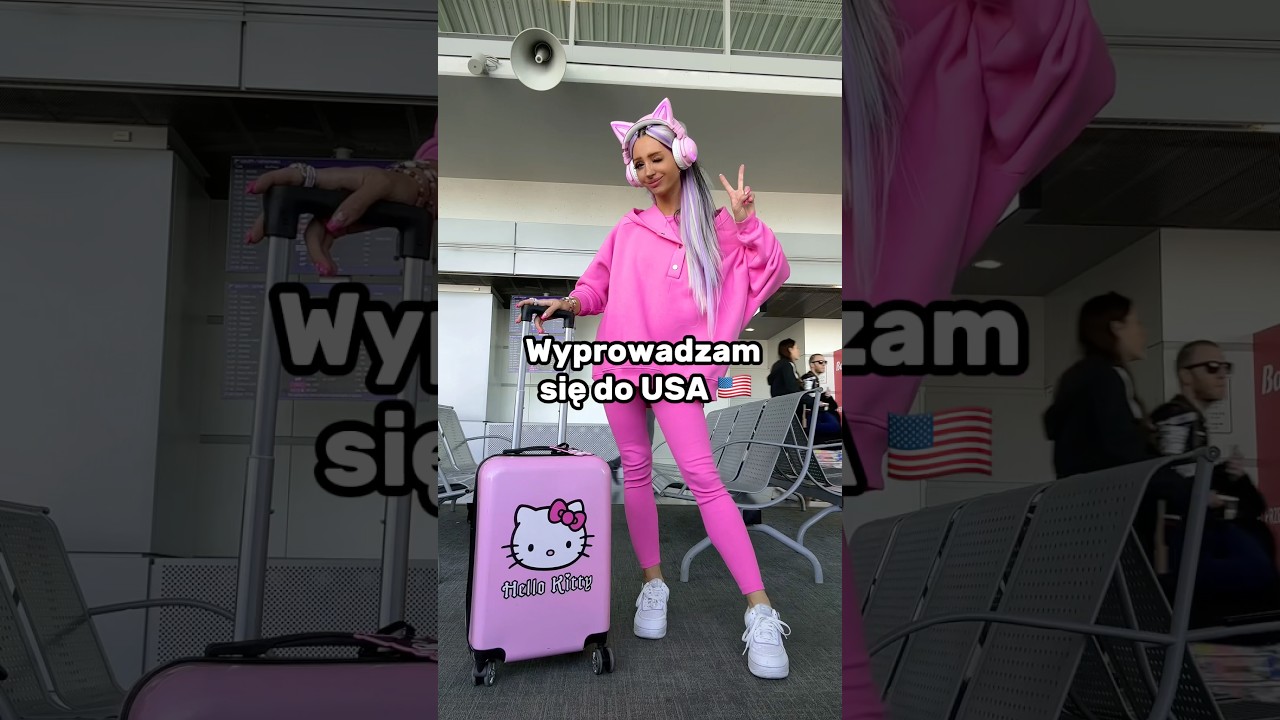 Wyprowadzam się do USA!🇺🇸 #przeprowadzka #miami #floryda #podr&oacute;że #podr&oacute;żniczka #ameryka #sanrio
