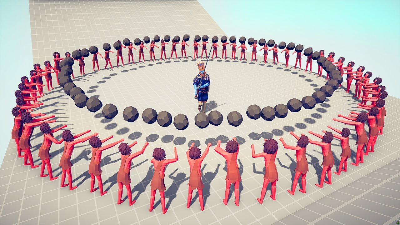 RING 100x STONER vs EVERY UNIT - Totally Accurate Battle Simulator TABS