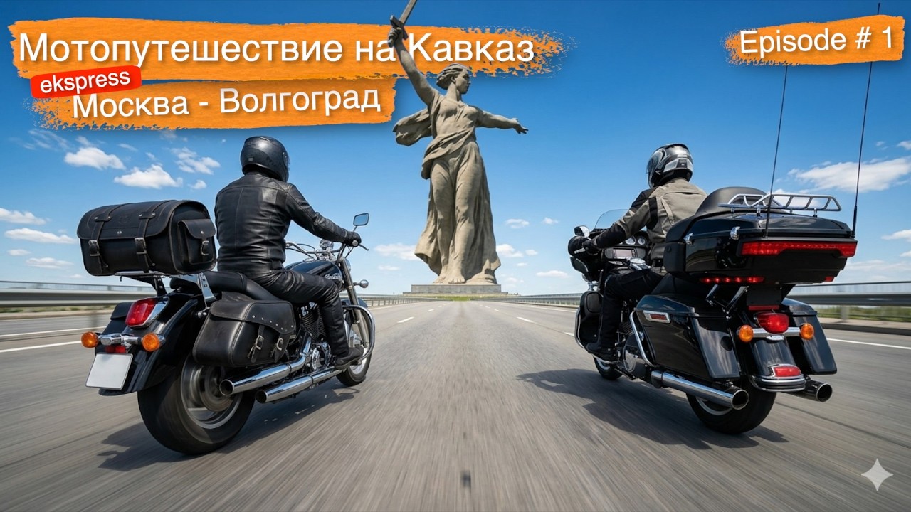 Москва - Волгоград | Мотопутешествие на Кавказ