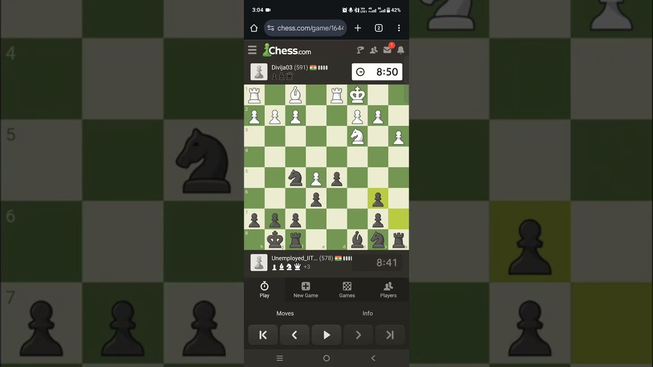 🇮🇳India vs 🇮🇳India #chess #india