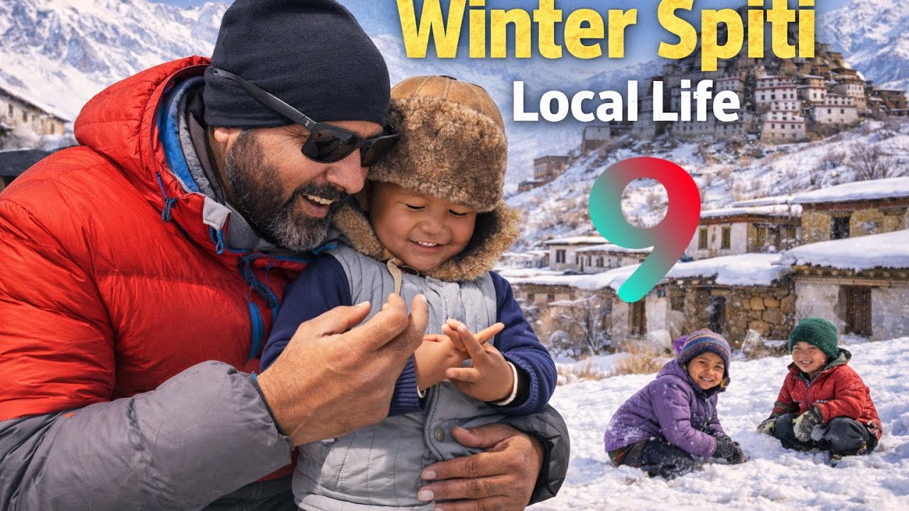 ਸਪਿਤੀ ਪਿੰਡਾਂ ਦਾ ਰਹਿਣ ਸਹਿਣ|#winterspiti| #devkuraiwalanewvlog 