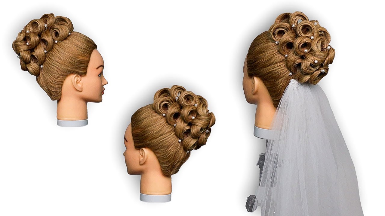 💫 Svatební Klasický Drdol se Závojem – klasika, která nikdy nezklame | Wedding Updo Step by Step 💍