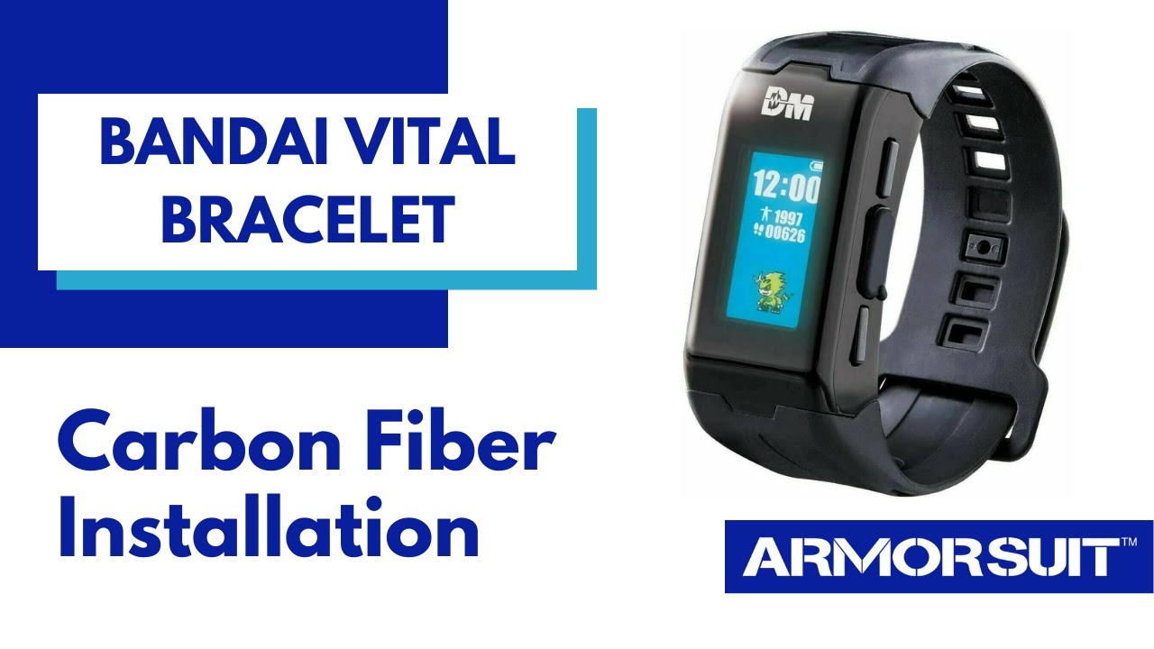 Bandai Vital Bracelet Digital Monster Screen Protector Installation Video Instruction by ArmorSuit