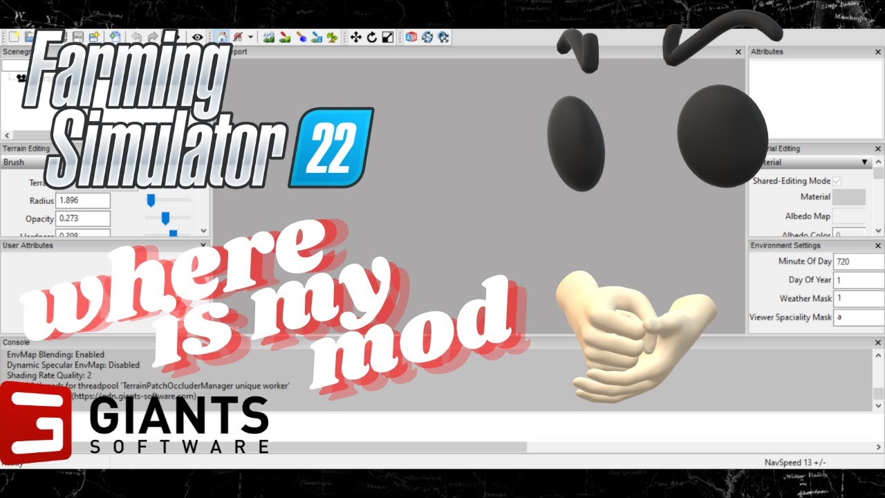 Farming Simulator 22 How to fix your mod not showing in giants editor and auto converting mods