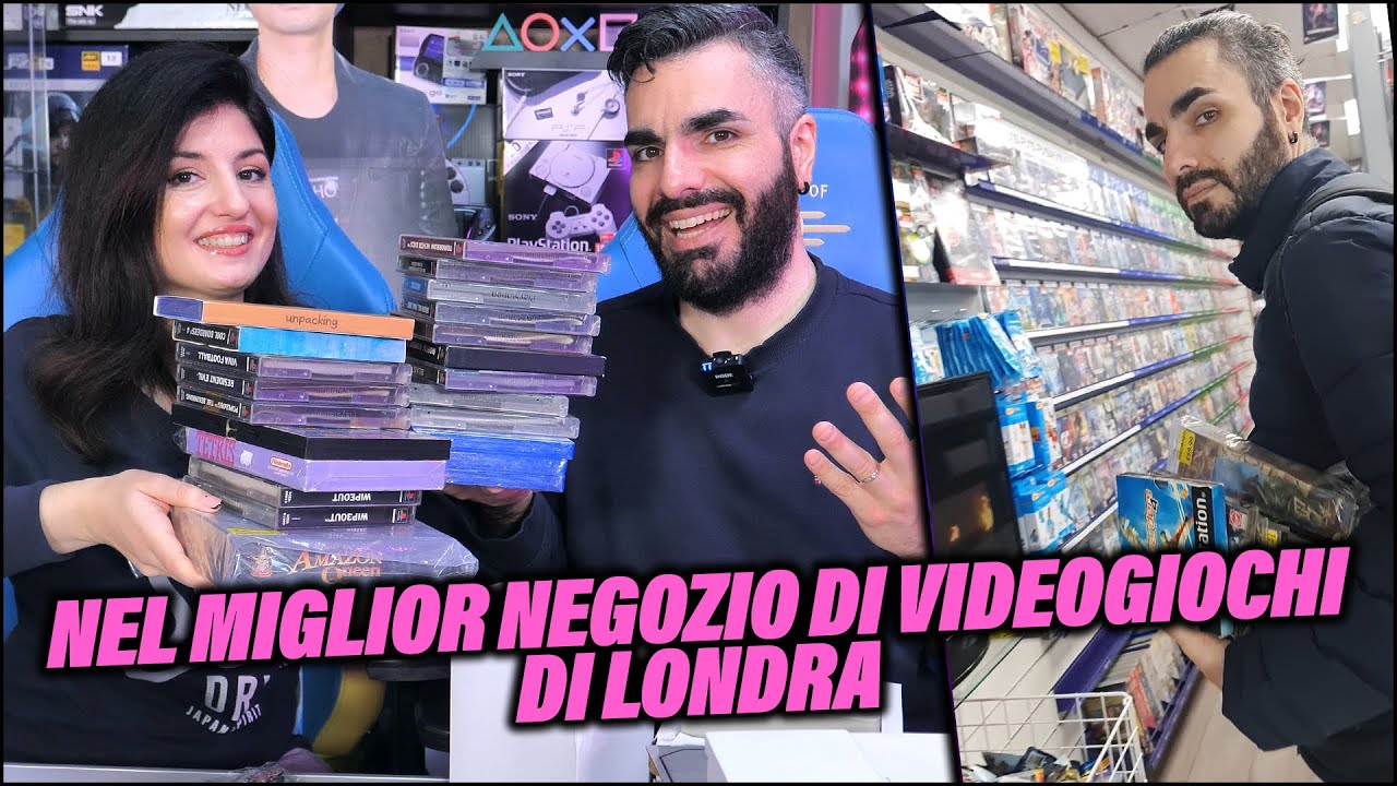 ACQUISTI dal MIGLIOR NEGOZIO di VIDEOGIOCHI di LONDRA... e non solo! Ultimi acquisti videoludici