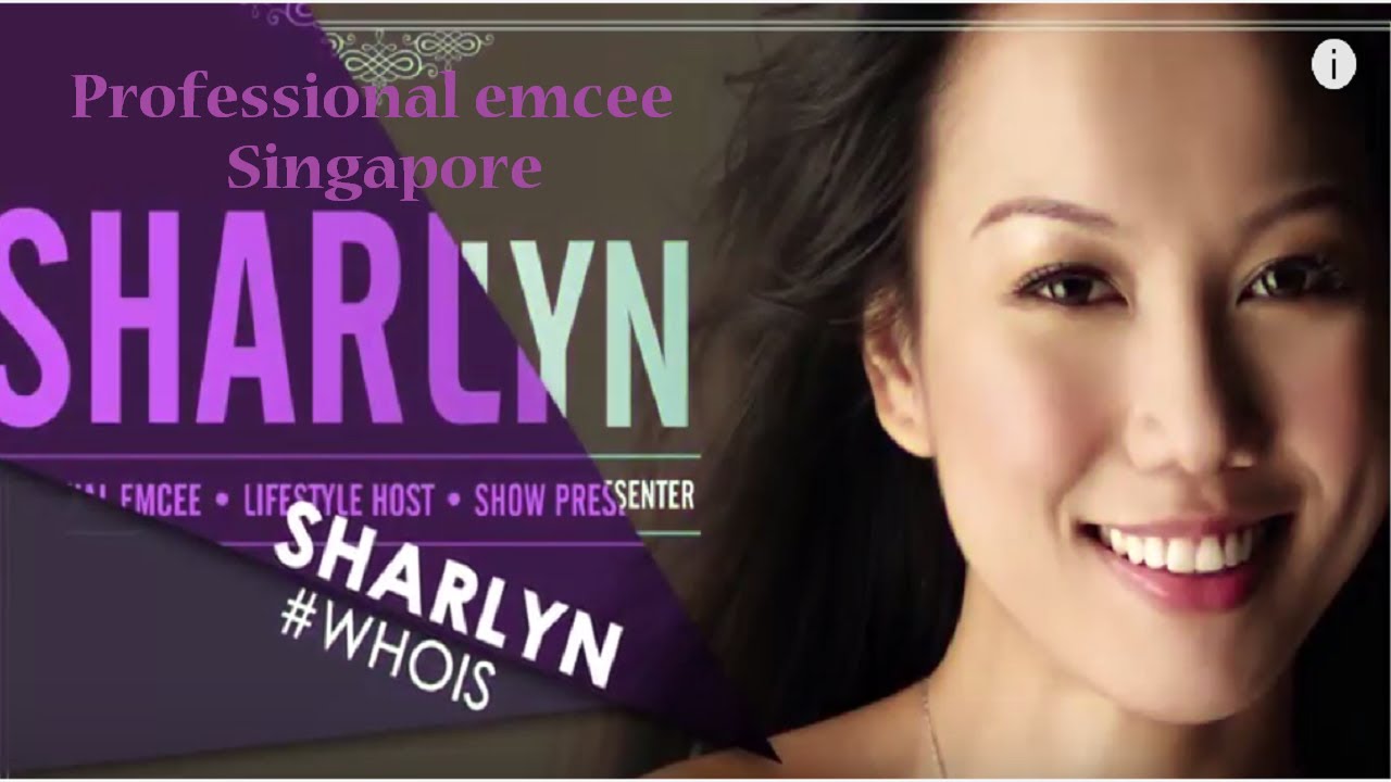 Professional emcee Singapore & Event companies  - Sharlyn Lim in Corporate Emcee Showreel