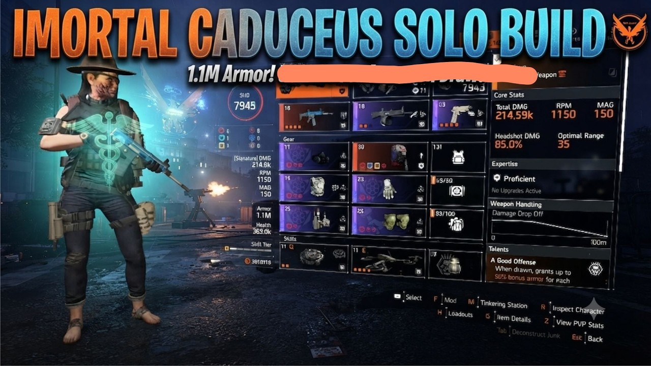 This Caduceus Build Makes Legendary Mode EASY - The Division 2