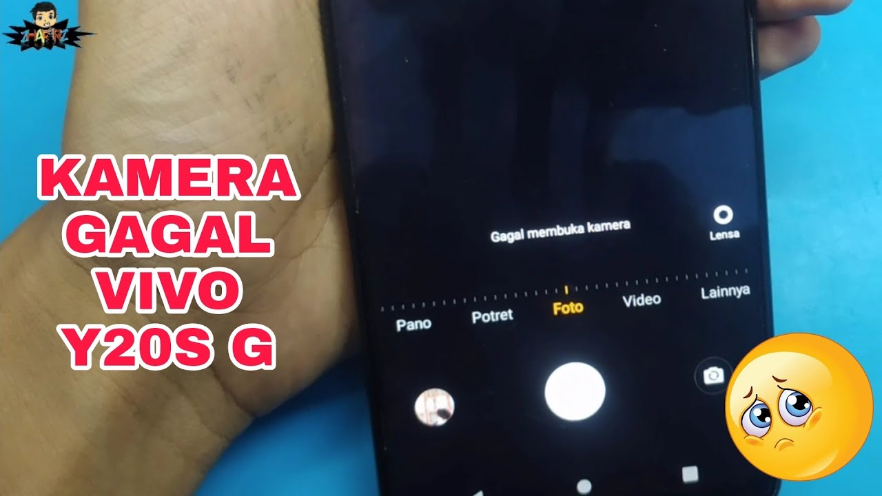 Vivo Y20 Y20S G Y20SG Kamera Gagal Karena Masuk Air | Gagal Membuka Kamera | Kamera Error Vivo Y20S