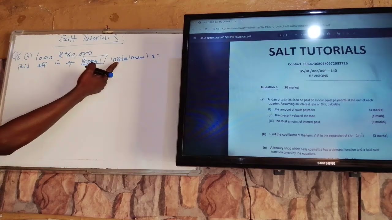 BS - 140 Sessional exams Revision with salt Tutorials 🧂