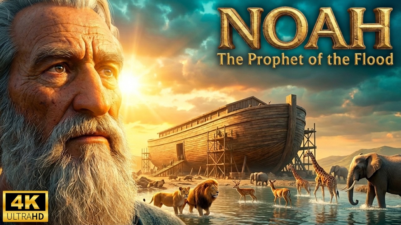 Noah's Ark 4K - The Greatest Survival Story Ever Told | Animated Bible Story