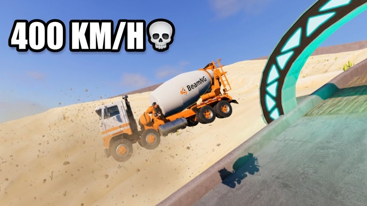 400 KM/H CRASH 😱 | BeamNG Drive Extreme Crash