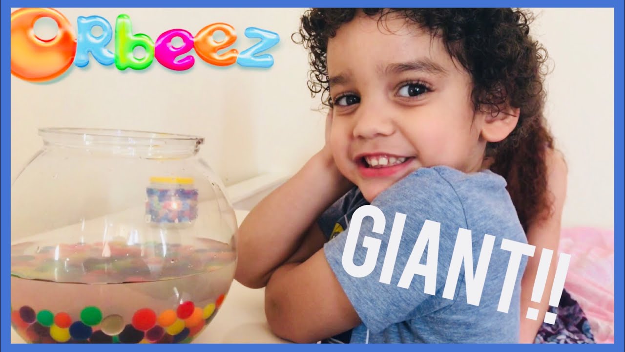 GROWING GIANT ORBEEZ!