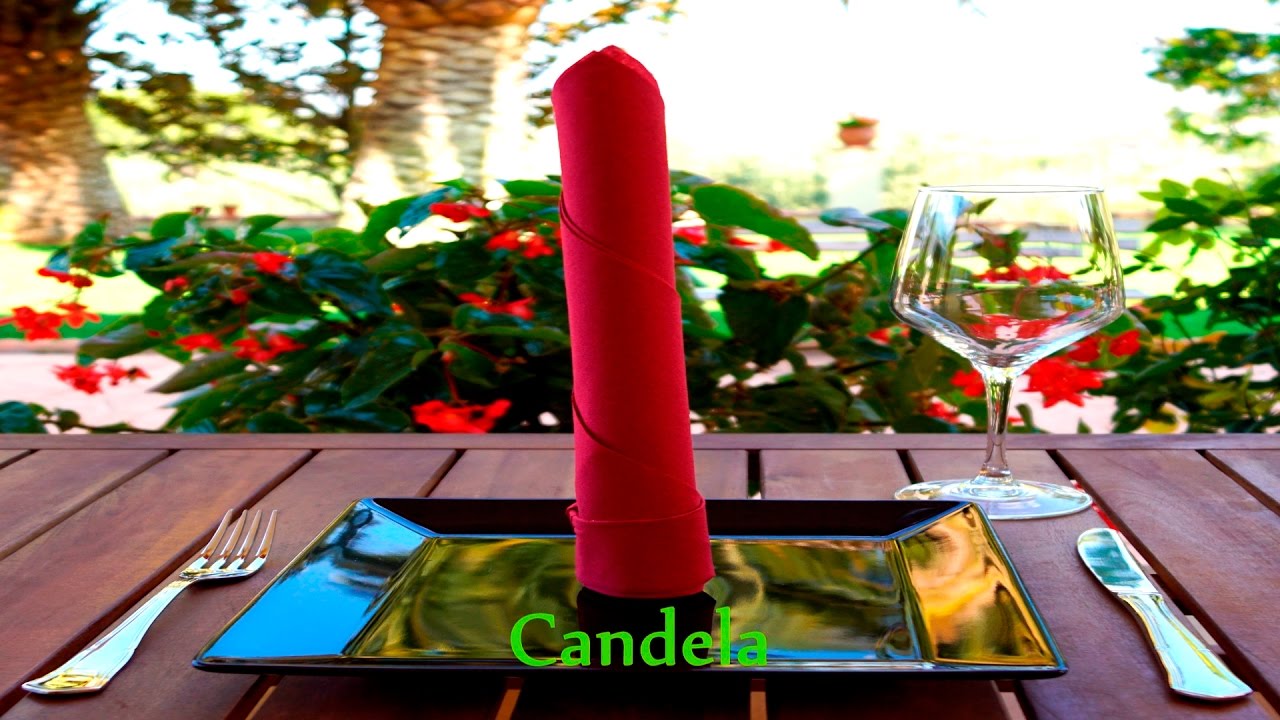 Plegado Servilletas - Candela - HostelCash