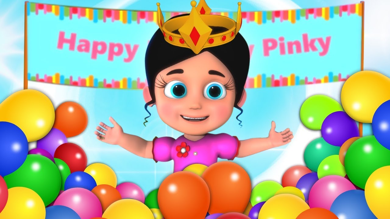 Pinky Ka Birthday | जन्मदिन कि शुभ कामनाएं | Birthday In Hindi | Kids Rhymes In Hindi | Hindi Poem
