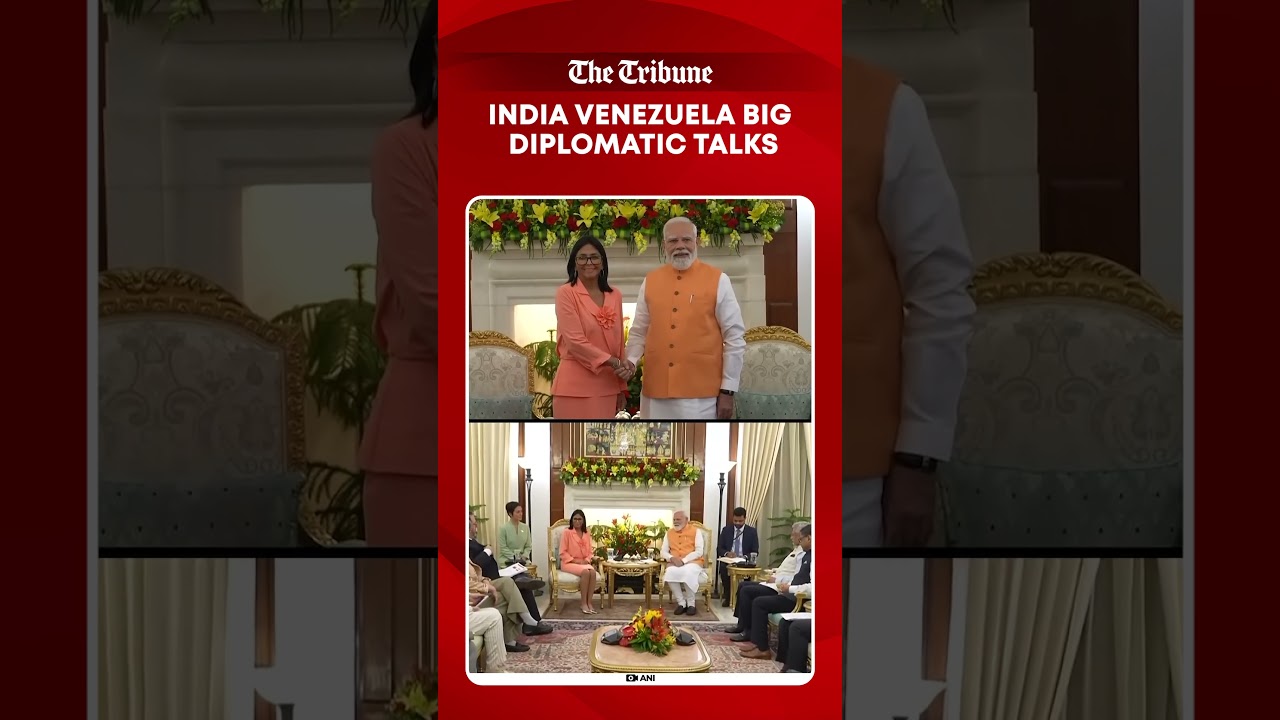 PM Narendra Modi Holds Talks With Venezuela Acting President Delcy Rodr&iacute;guez In Delhi
