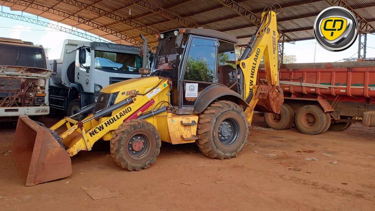 RETROESCAVADEIRA B110B NEW HOLLAND, CHECK LIST/Backhoe/Retroescavadora/Bakkuho.