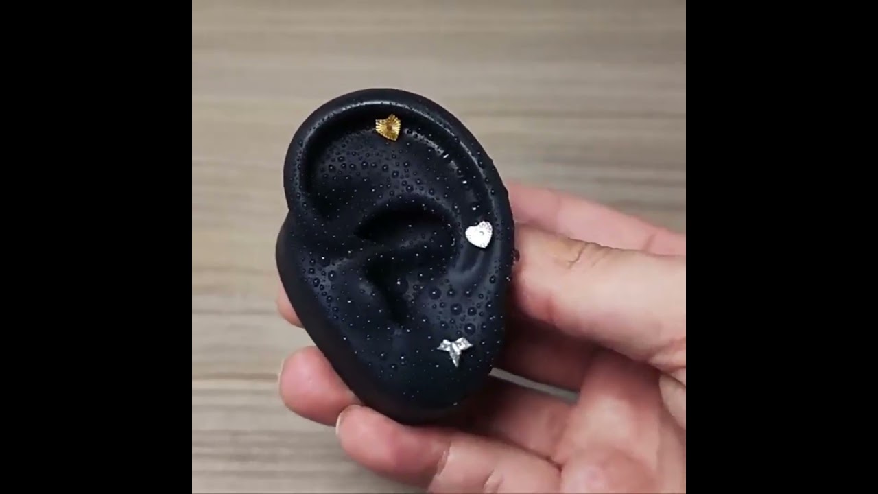 Cartilage piercing studs, many options here!  