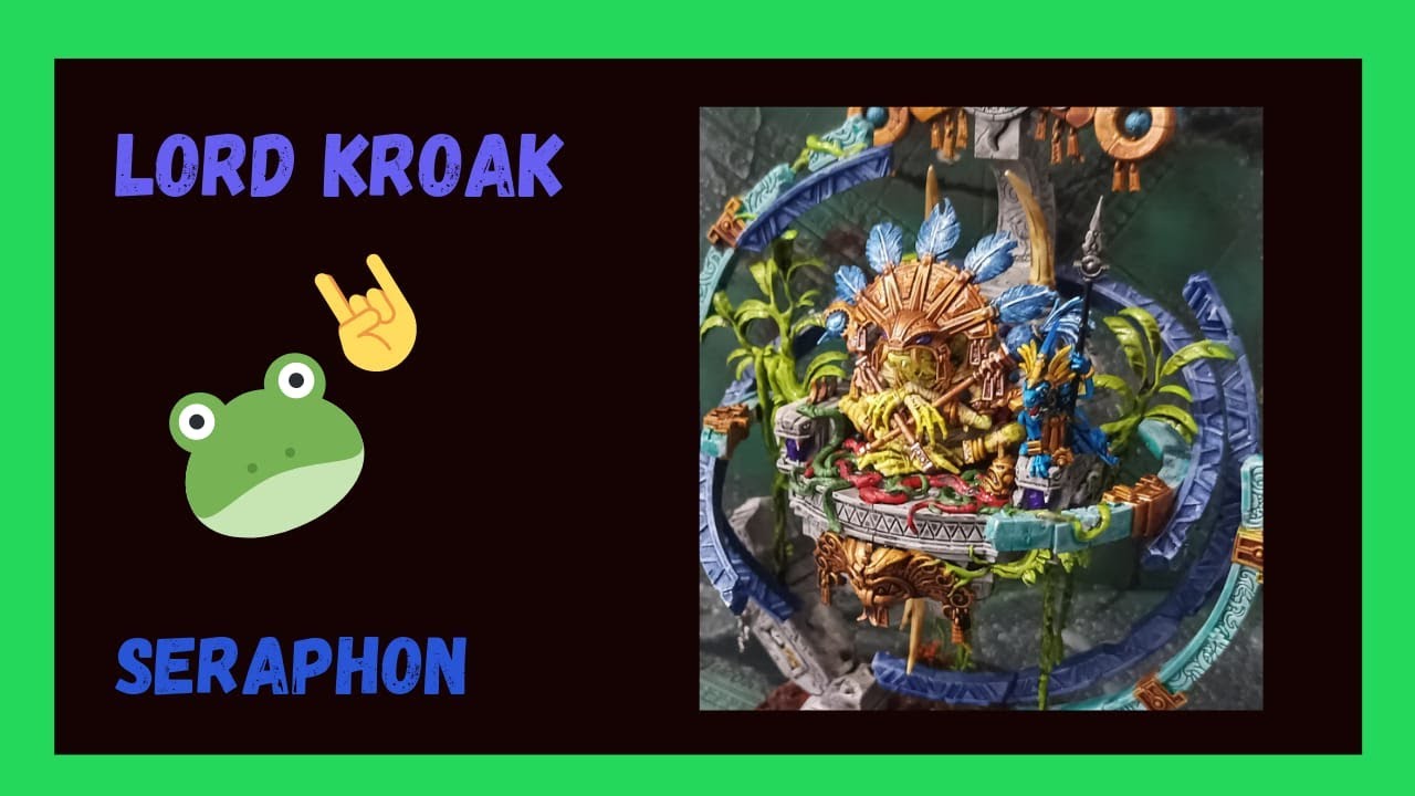 🐸How to paint LORD KROAK🐸 // Como pintar ejercito SERAPHON