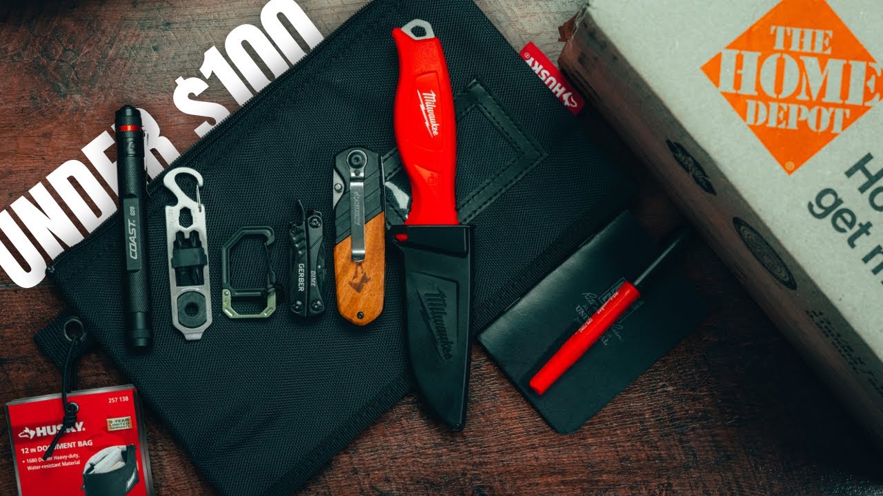 Best EDC Under $100 from Home Depot