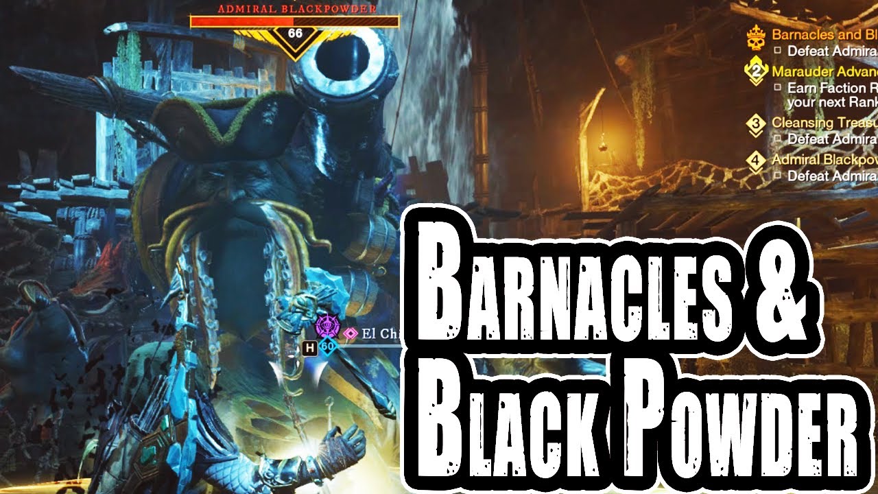 [New Dungeon] | Barnacles and Black Powder | Full Run - Throwing Hatchet PoV | - New World