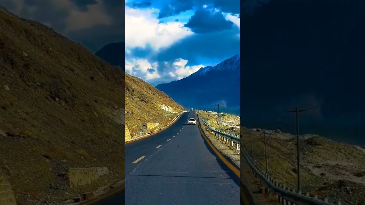 Beautiful Kurkuram Highway #pakistan #nature
