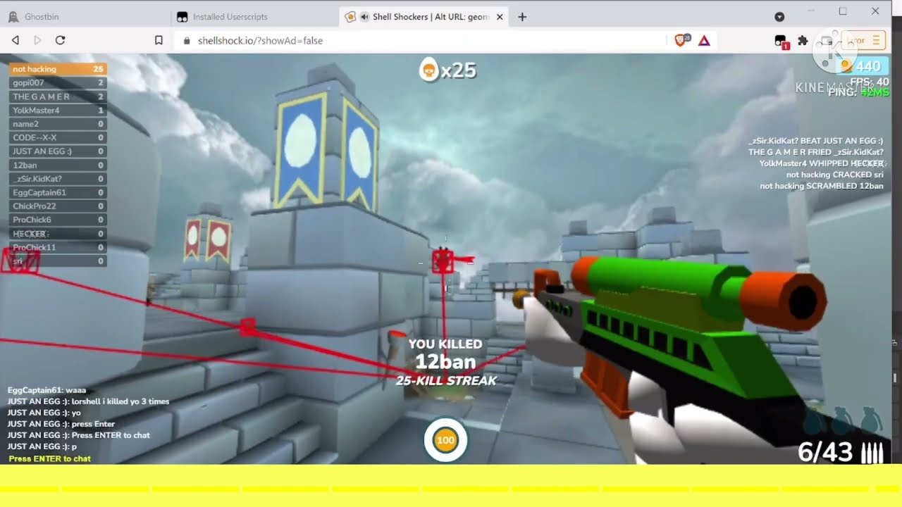She&rsquo;ll shocker aimlock/aimbot hack working 100%