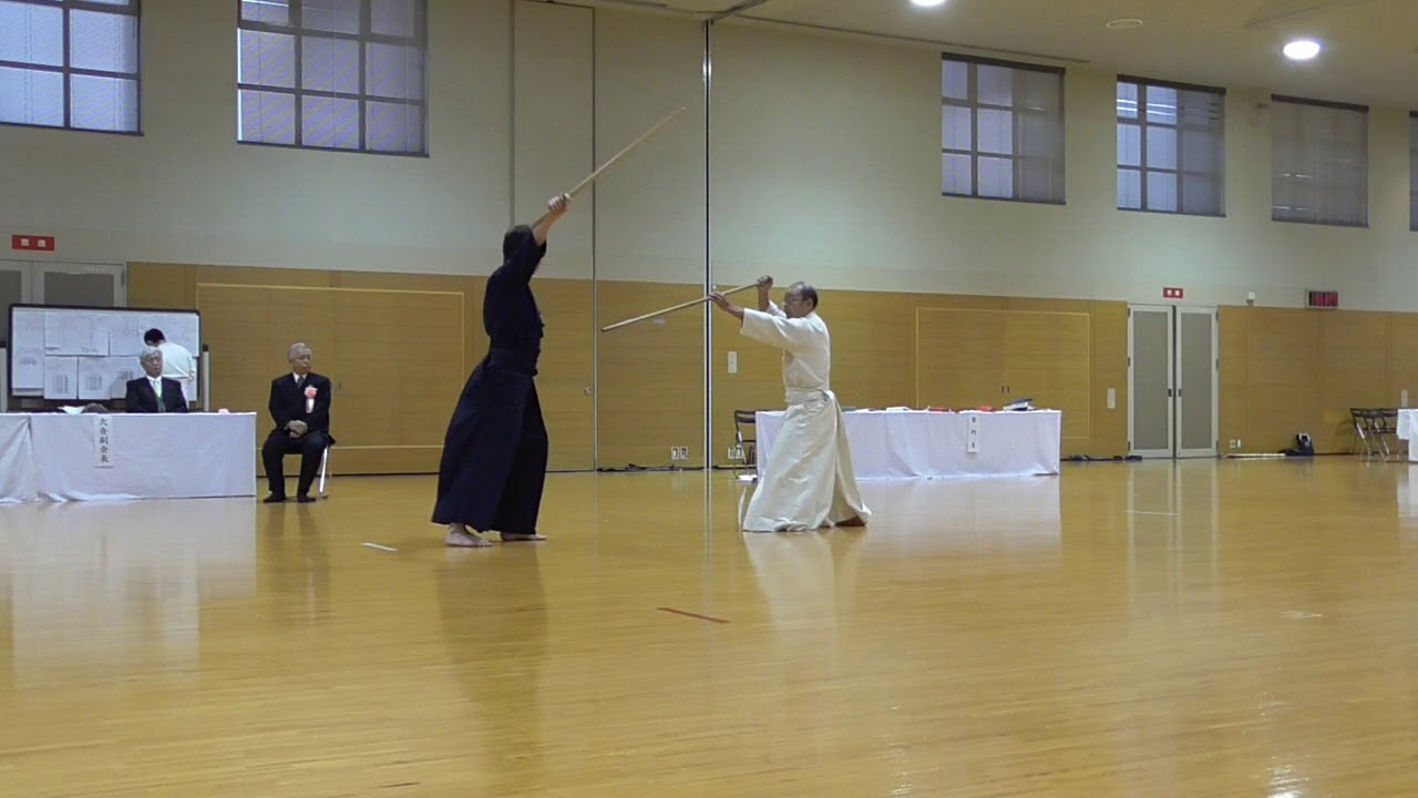 2017 第4回広島杖道大会　個人演武(森本範士・村上教士)