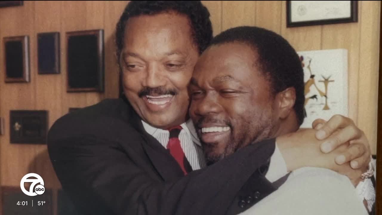 Civil rights icon Rev. Jesse Jackson remembered in Detroit as being 'bigger than life'