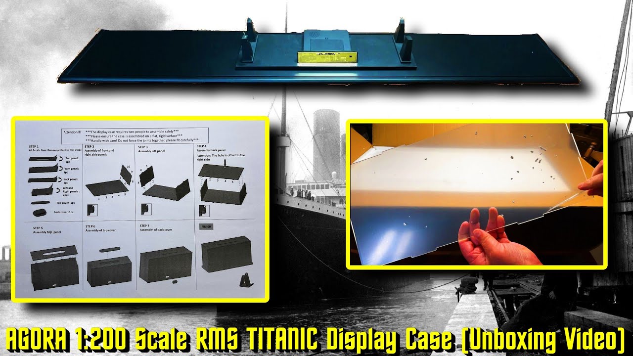 AGORA Models 1:200 R.M.S. TITANIC 
