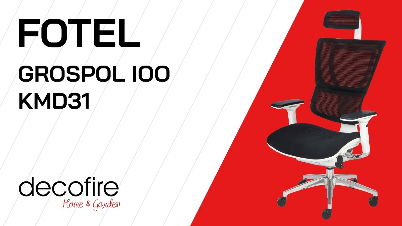 💻 Fotel Biurowy GROSPOL IOO KMD31L | DECOFIRE