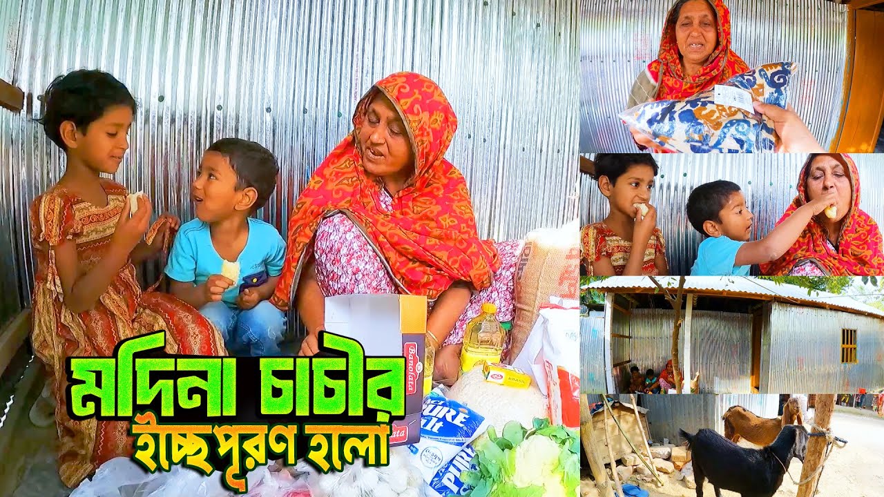 মদিনা চাচীর ইচ্ছেপূরণ হলো