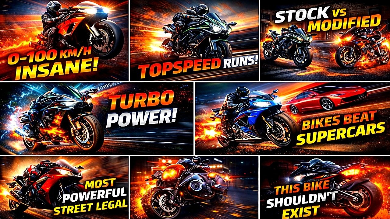 The Fastest Motorcycles Ever Built - These Motorcycles Weren’t Designed To Be Safe...Only Fast