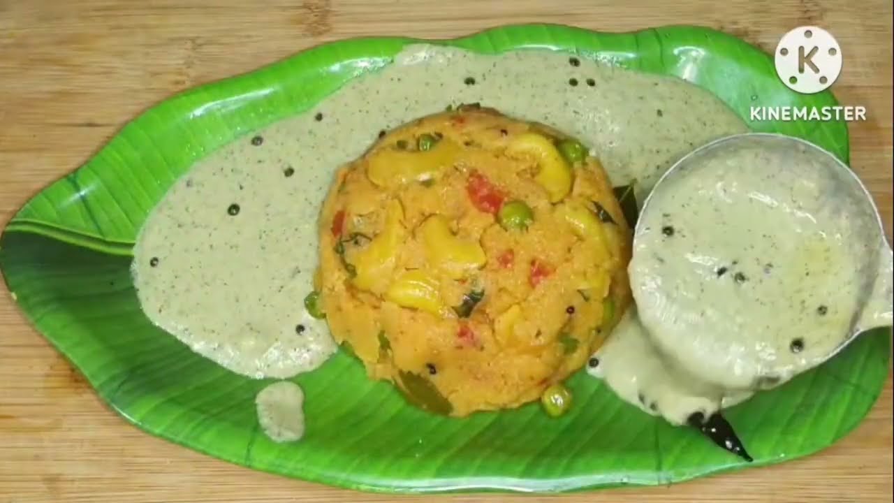 Easy breakfast recipe || tomato rava Khichdi | South Indian recipe