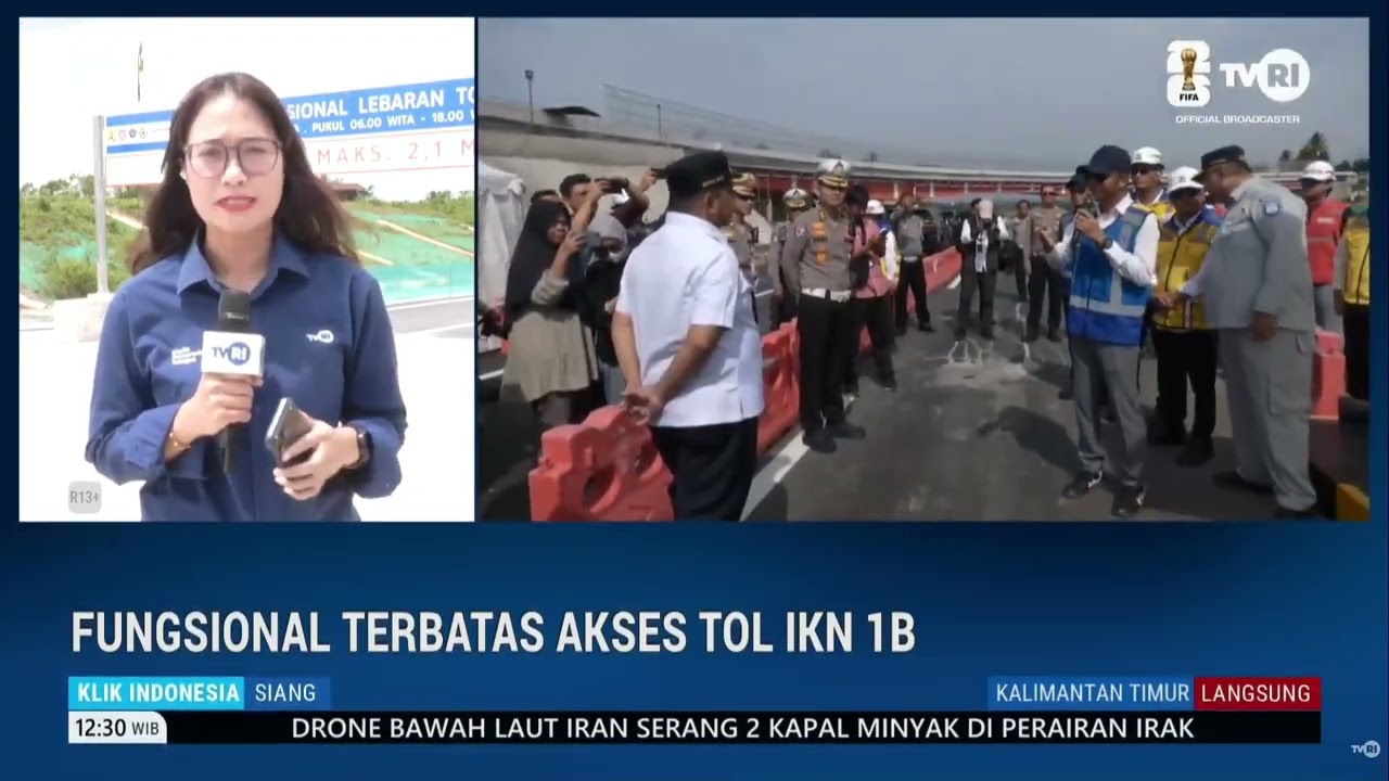 Fungsional Terbatas Akses Tol IKN 1B