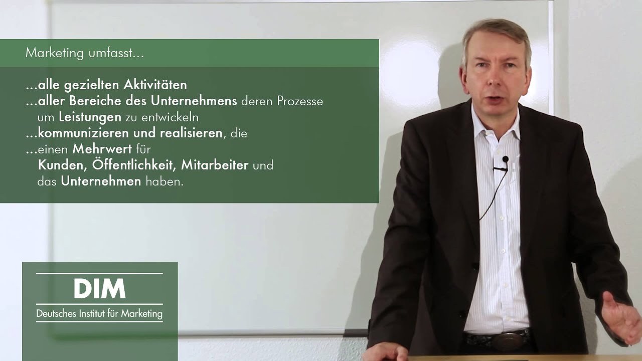 Was ist Marketing?