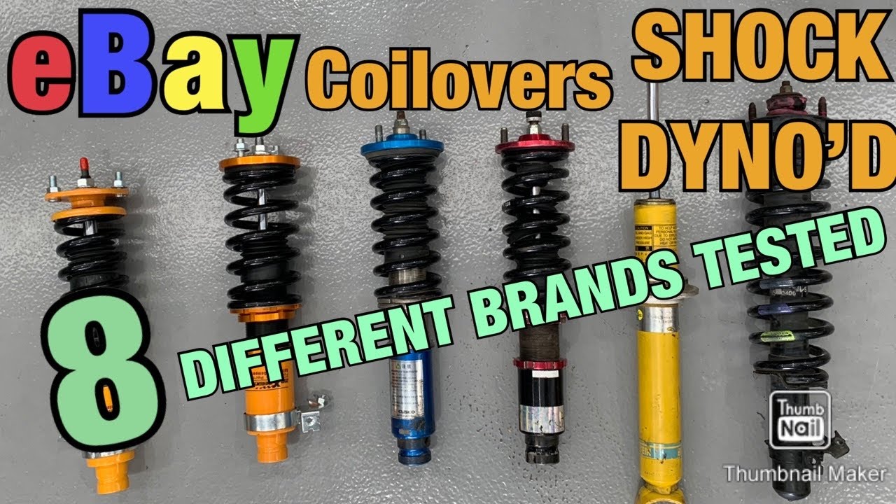 8 BRANDS OF COILOVERS ON THE SHOCK DYNO!!! WORLD FIRST TEST