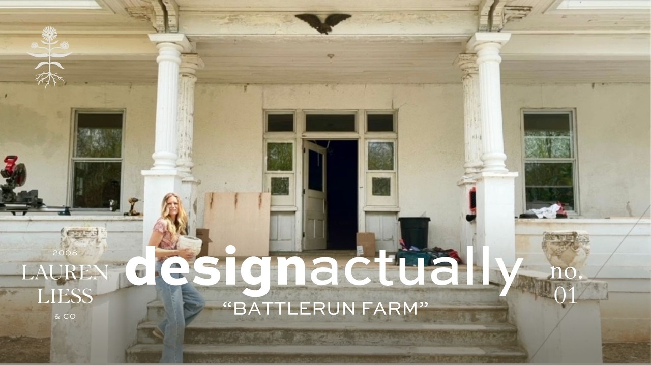 TRANSFORMING A 200 YEAR OLD FARMHOUSE INTO A DREAM HOUSE FOR OUR CLIENTS | Design Actually Epiosde 1