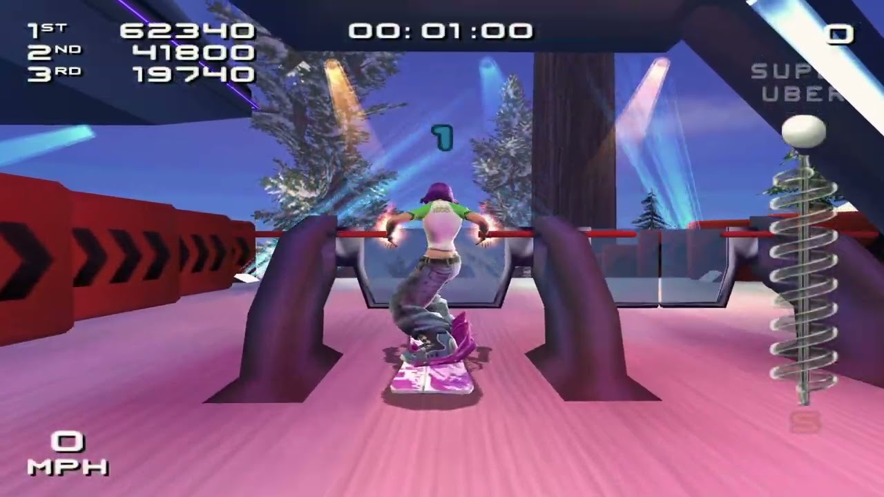 Allegra - All Peak 1 Showoff Events - SSX 3 (HD)