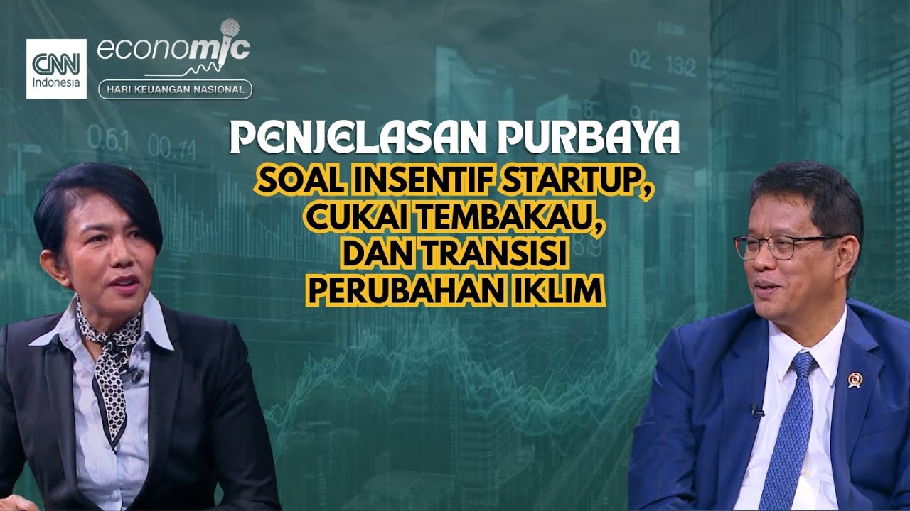 Ngulikonomi: Penjelasan Purbaya Soal Insentif Startup, Cukai Tembakau, dan Transisi Perubahan Iklim