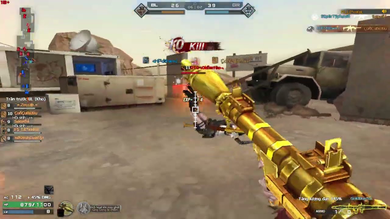 Đột Kích CFVN #18 Coppy Map Bão Cát Moba Wave Mode 