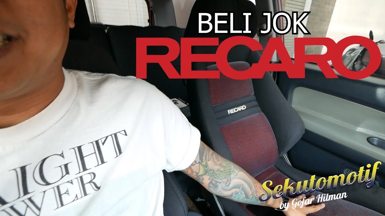 #SEKUTOMOTIF BELI JOK RECARO!