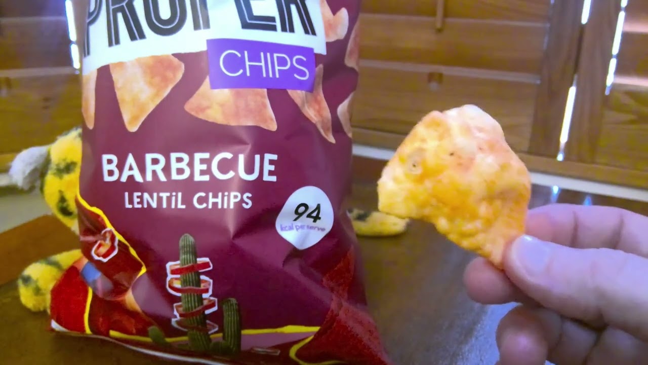 Crisplife - Proper Barbeque Lentil Chips crisp review