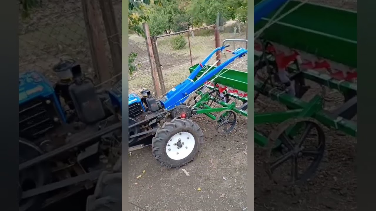 @ Посів озимої пшениці , китайською сівалкою , до важкого мотоблока.#сільгосптехніка .#мотоблоки .