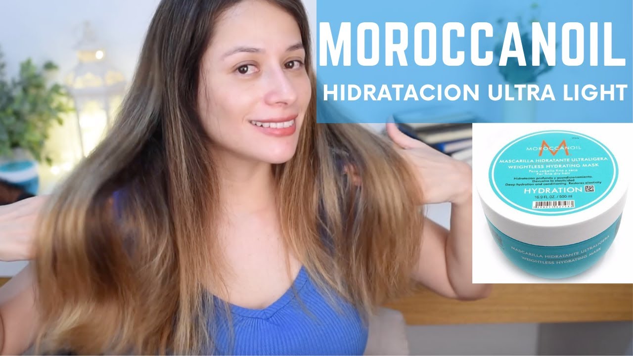 MOROCCANOIL HYDRATION MASCARILLA｜Brillo, Soltura e Hidratación? Funciona?