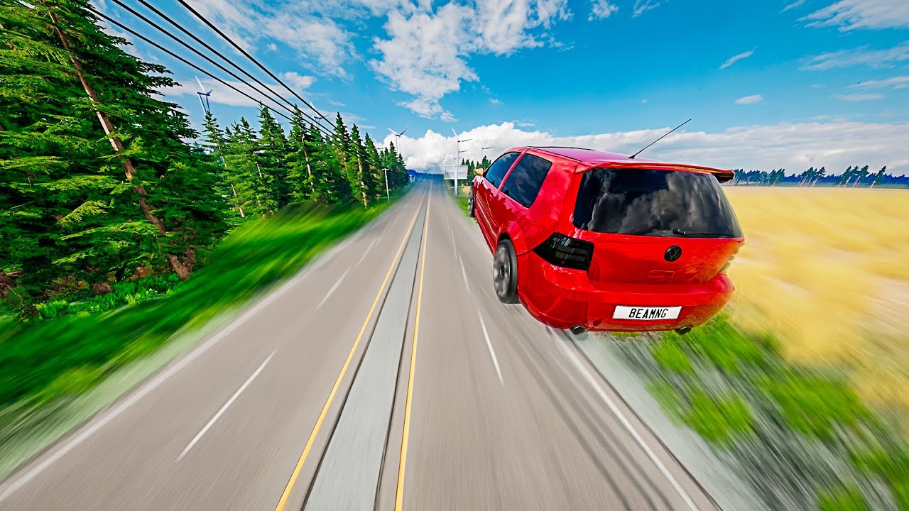 600 MPH — ONE MISTAKE | BeamNG Hard Impact 2
