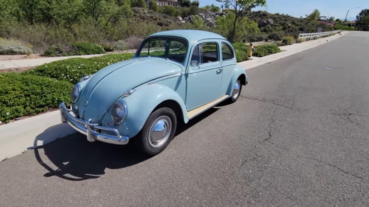 1961 VW Beetle For sale Test drive and walk around