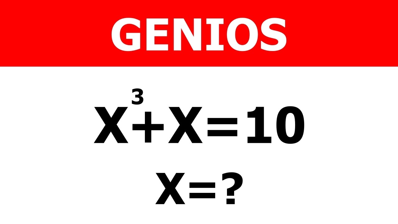 SOLO PARA GENIOS | ¿Puedes Resolver Este Problema?