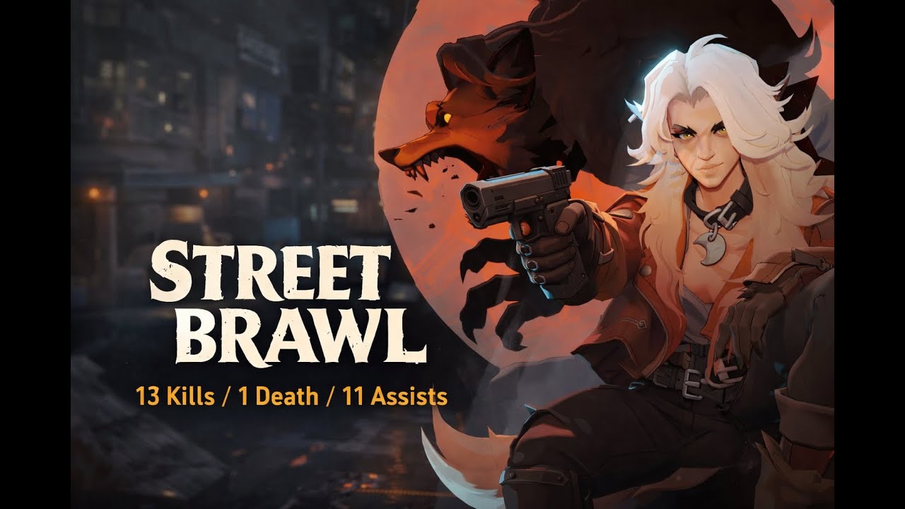 Deadlock - Silver gameplay - Street Brawl - 13K  / 1D  / 11A