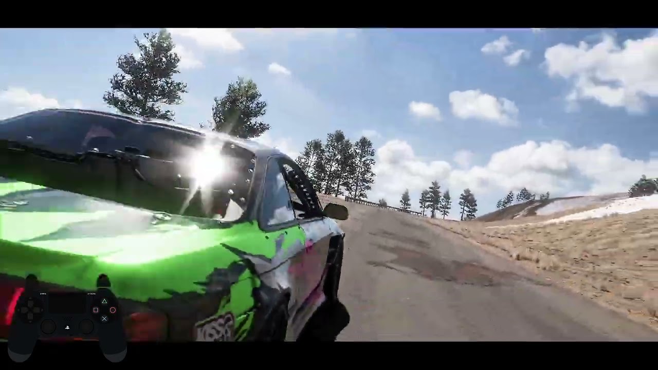 Forza Horizon 5 Drift Bot Attempts Drift Mountain