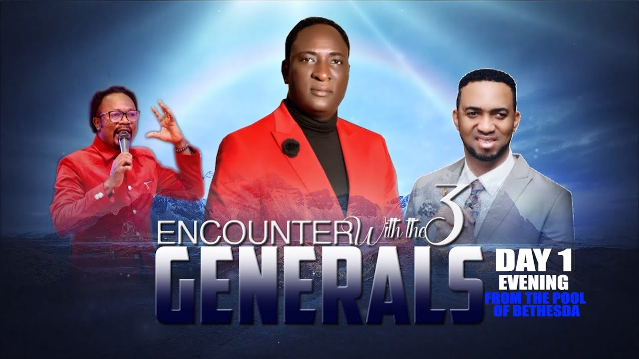 ENCOUNTER WITH THE THREE GENERALS PROGRAMME DAY 1 EVENING LIVE FROM THE POOL OF BETHESDA 14/04/2021